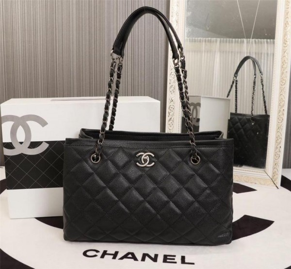 Chanel Top Handle Tote Bags (CH161-Black)