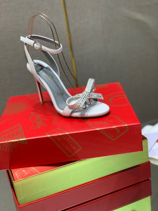Christian Louboutin One word with bow White