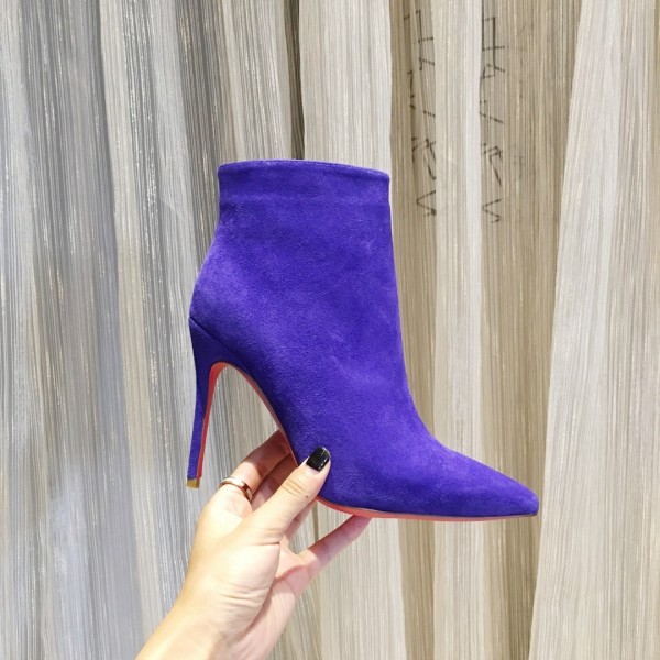 Christian Louboutin Winter Fashion Boots  Blue