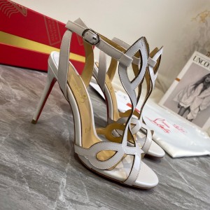 2021 new patent leather glossy sandals White