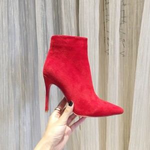Christian Louboutin Winter Fashion Boots Red